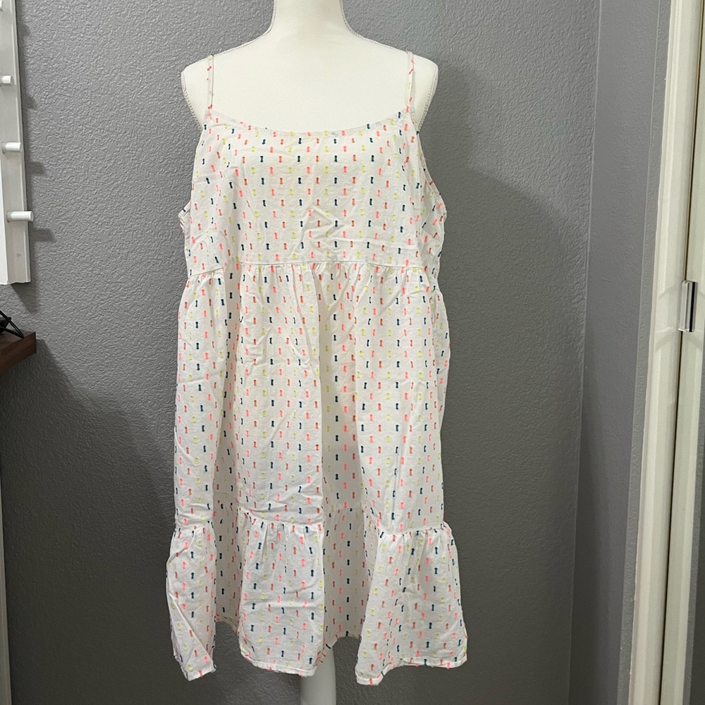 LOFT Beach tiered dress - Picture 2 of 7